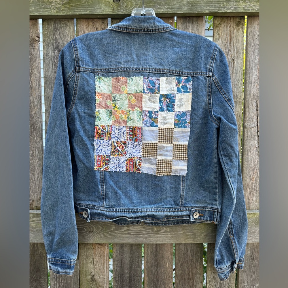 Upcycled Jean Jacket